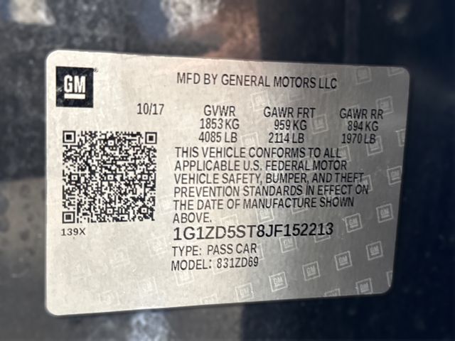 2018 Chevrolet MALIBU LT | Houston, TX | Texas Star Motors 2018 Chevrolet MALIBU LT | Houston, TX | Texas Star Motors