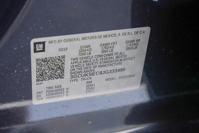 2018 Chevrolet Silverado 1500 CENTENNIAL EDITION / LTZ Z71 / CLEAN CARFAX / 4X4 | Dallas, TX | Rocky Mountain Truck Stop Dallas 2018 Chevrolet Silverado 1500 CENTENNIAL EDITION / LTZ Z71 / CLEAN CARFAX / 4X4 | Dallas, TX | Rocky Mountain Truck Stop Dallas