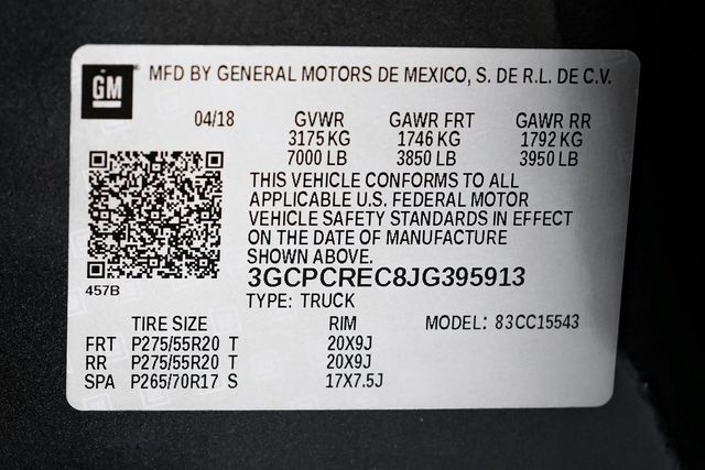 2018 Chevrolet Silverado 1500 LT 2018 Chevrolet Silverado 1500 LT