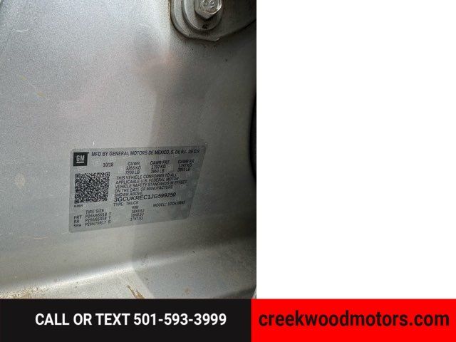 2018 Chevrolet Silverado 1500 LT Z71 4x4 Crew Cab Leveled 1 Owner Financing NICE