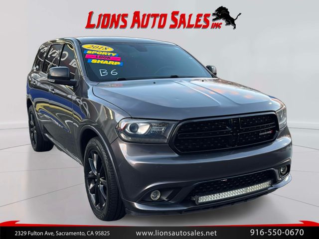 2018 Dodge Durango SXT | Sacramento, CA | Lions Auto Sales 