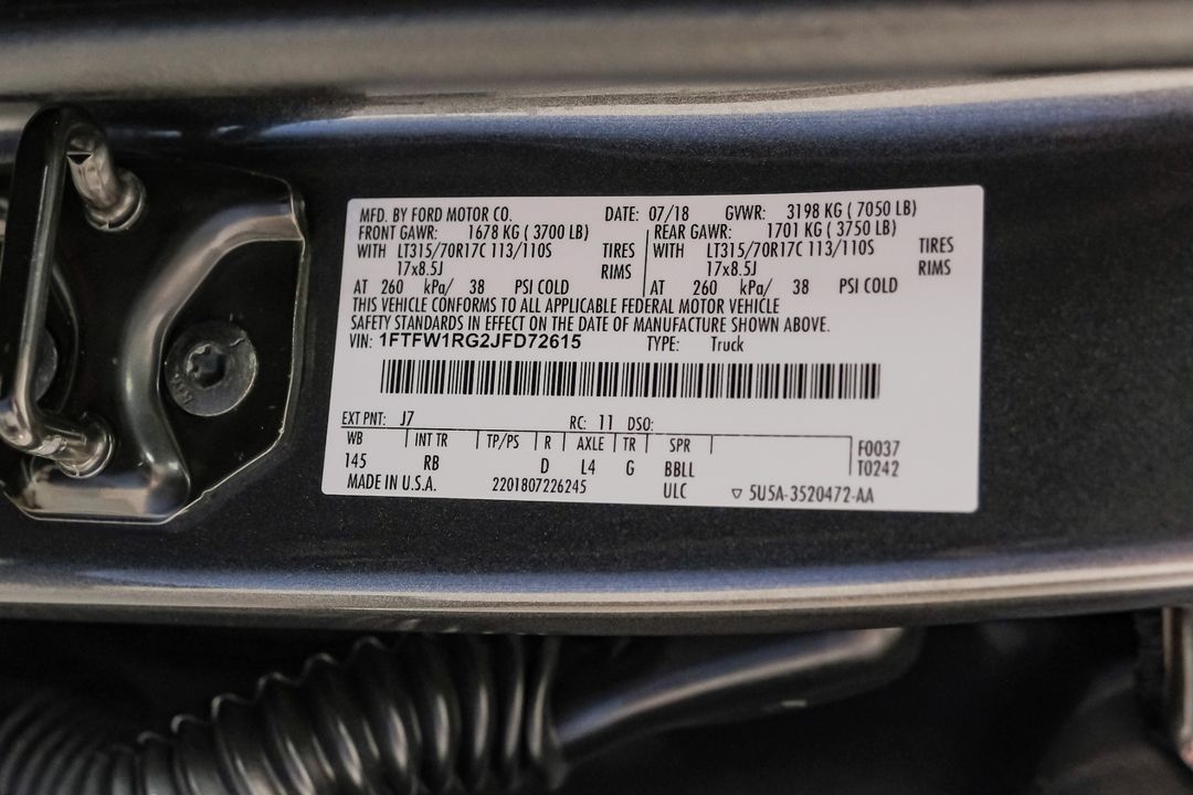 2018 Ford F-150 Raptor W TECH PKG | Addison, TX | Addison Autoplex