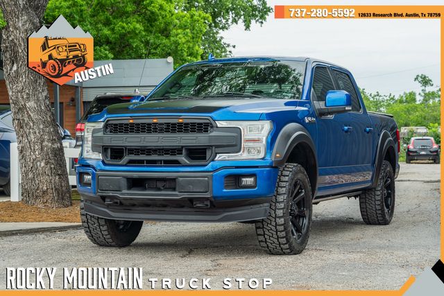 2018 Ford F-150 Lariat CREW CAB 4X4 / ROUSH / 5.0 COYOTE / LOADED | Austin, TX | Rocky Mountain Truck Stop Austin