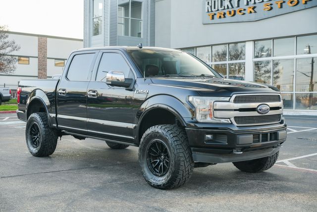 2018 Ford F-150 Platinum 4X4 W/ UPGRADES / LOADED / CLEAN CARFAX | Austin, TX | Rocky Mountain Truck Stop Austin 2018 Ford F-150 Platinum 4X4 W/ UPGRADES / LOADED / CLEAN CARFAX | Austin, TX | Rocky Mountain Truck Stop Austin