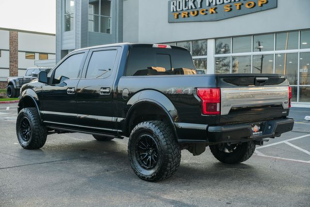 2018 Ford F-150 Platinum 4X4 W/ UPGRADES / LOADED / CLEAN CARFAX | Austin, TX | Rocky Mountain Truck Stop Austin