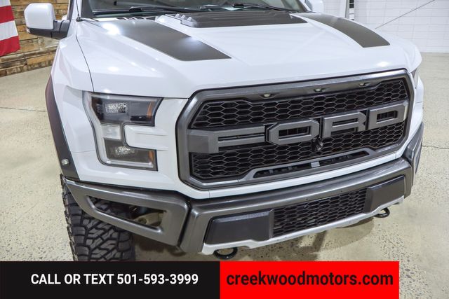 2018 Ford F-150 Raptor 4x4 Twin Turbo 450HP White NewTires LEVELED