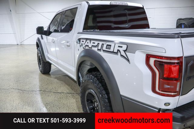 2018 Ford F-150 Raptor 4x4 Twin Turbo 450HP White NewTires LEVELED 2018 Ford F-150 Raptor 4x4 Twin Turbo 450HP White NewTires LEVELED