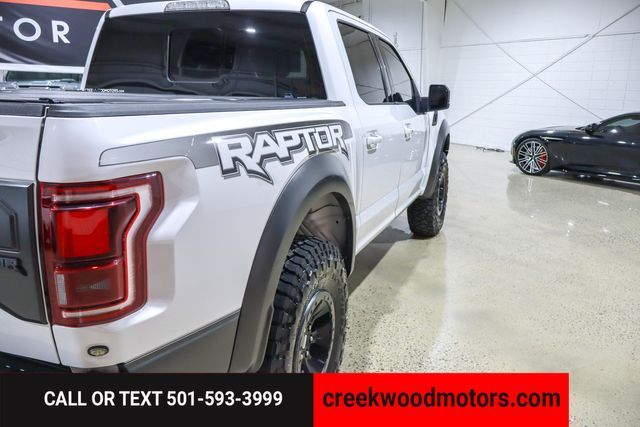 2018 Ford F-150 Raptor 4x4 Twin Turbo 450HP White NewTires LEVELED