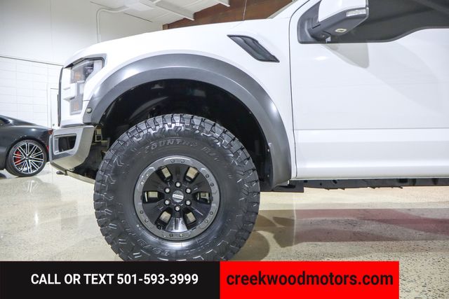 2018 Ford F-150 Raptor 4x4 Twin Turbo 450HP White NewTires LEVELED 2018 Ford F-150 Raptor 4x4 Twin Turbo 450HP White NewTires LEVELED