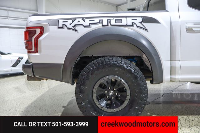 2018 Ford F-150 Raptor 4x4 Twin Turbo 450HP White NewTires LEVELED 2018 Ford F-150 Raptor 4x4 Twin Turbo 450HP White NewTires LEVELED