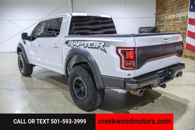 2018 Ford F-150 Raptor 4x4 Twin Turbo 450HP White NewTires LEVELED