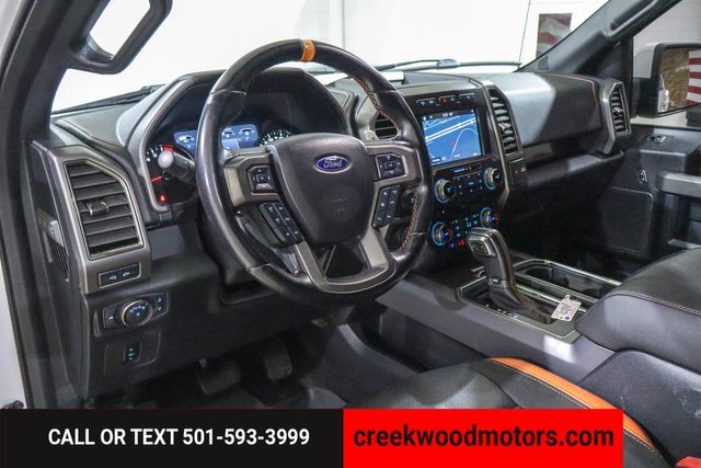 2018 Ford F-150 Raptor 4x4 Twin Turbo 450HP White NewTires LEVELED