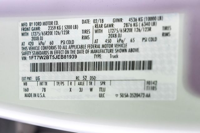 2018 Ford F-250 Super Duty Platinum 2018 Ford F-250 Super Duty Platinum