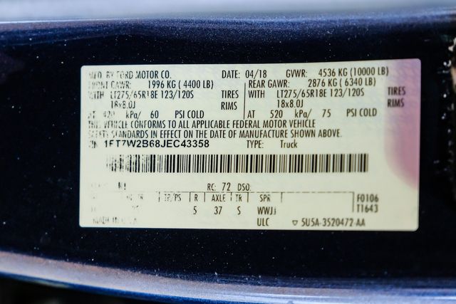 2018 Ford F-250 Super Duty XLT