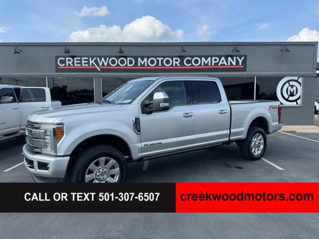2018 Ford F-250 Super Duty Platinum 4x4 Crew Cab Powerstroke Diesel 1 Owner