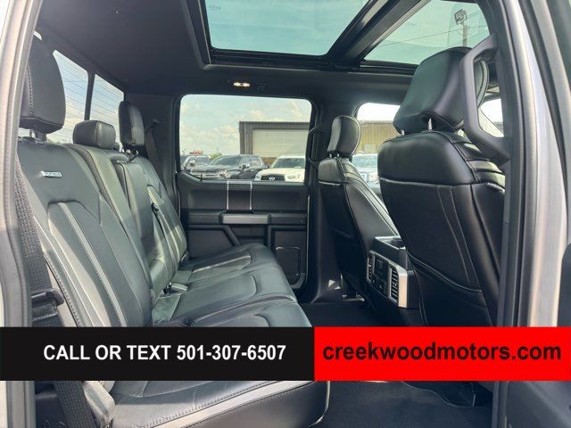 2018 Ford F-250 Super Duty Platinum 4x4 Crew Cab Powerstroke Diesel 1 Owner