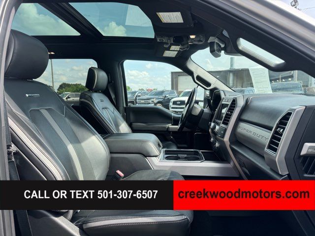 2018 Ford F-250 Super Duty Platinum 4x4 Crew Cab Powerstroke Diesel 1 Owner