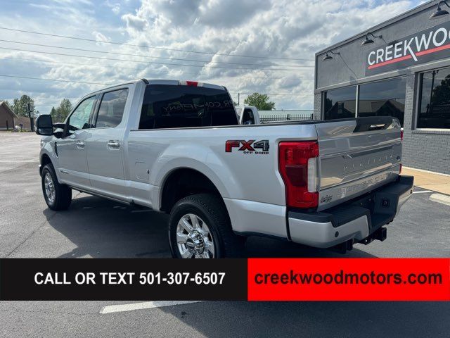 2018 Ford F-250 Super Duty Platinum 4x4 Crew Cab Powerstroke Diesel 1 Owner