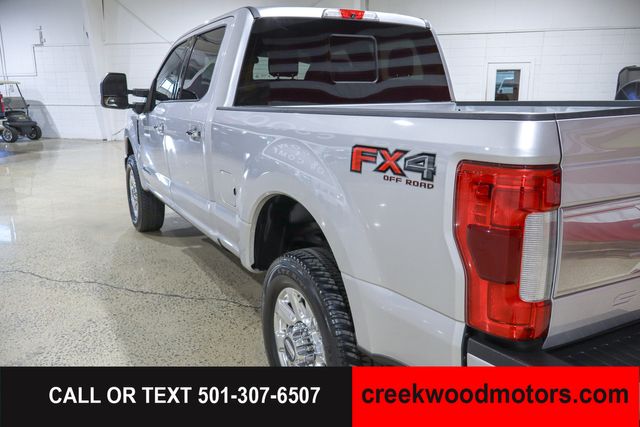 2018 Ford F-250 Super Duty Platinum 4x4 Crew Cab Powerstroke Diesel 1 Owner