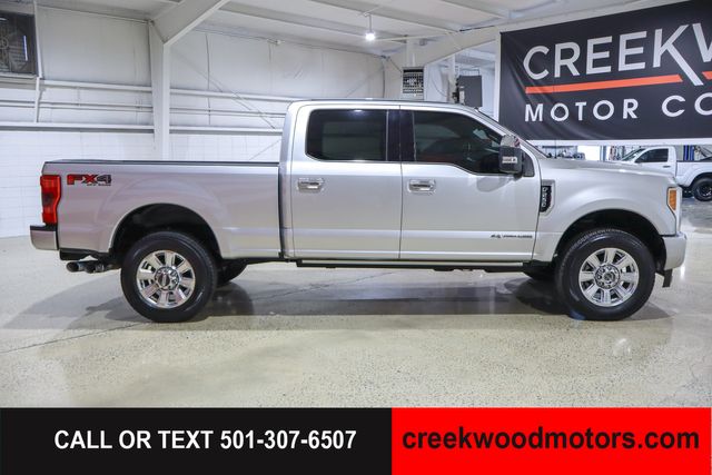 2018 Ford F-250 Super Duty Platinum 4x4 Crew Cab Powerstroke Diesel 1 Owner