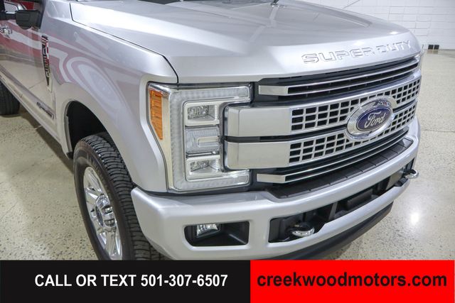 2018 Ford F-250 Super Duty Platinum 4x4 Crew Cab Powerstroke Diesel 1 Owner