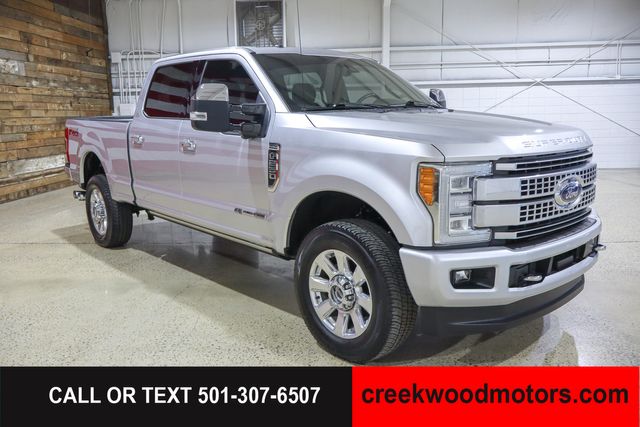 2018 Ford F-250 Super Duty Platinum 4x4 Crew Cab Powerstroke Diesel 1 Owner
