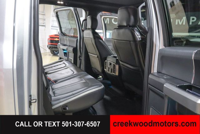 2018 Ford F-250 Super Duty Platinum 4x4 Crew Cab Powerstroke Diesel 1 Owner
