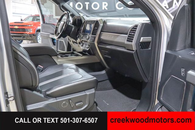2018 Ford F-250 Super Duty Platinum 4x4 Crew Cab Powerstroke Diesel 1 Owner