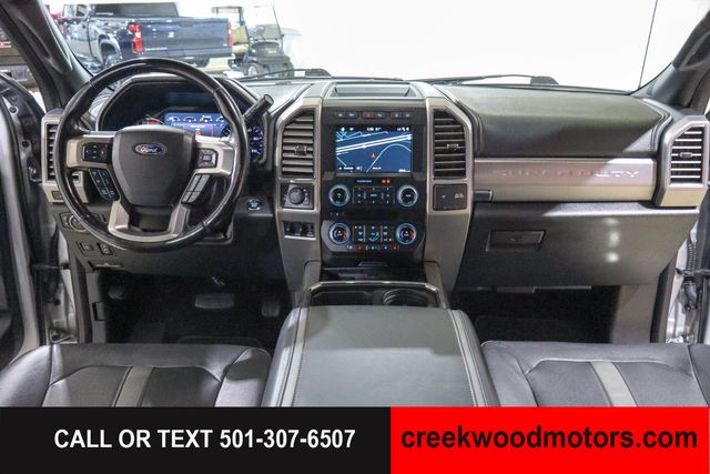 2018 Ford F-250 Super Duty Platinum 4x4 Crew Cab Powerstroke Diesel 1 Owner