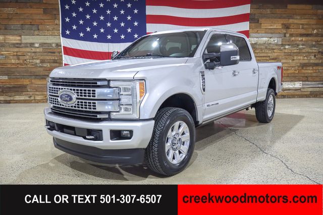 2018 Ford F-250 Super Duty Platinum 4x4 Crew Cab Powerstroke Diesel 1 Owner