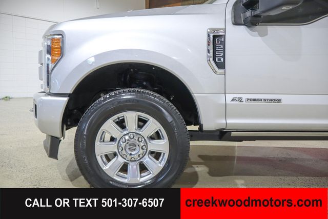 2018 Ford F-250 Super Duty Platinum 4x4 Crew Cab Powerstroke Diesel 1 Owner