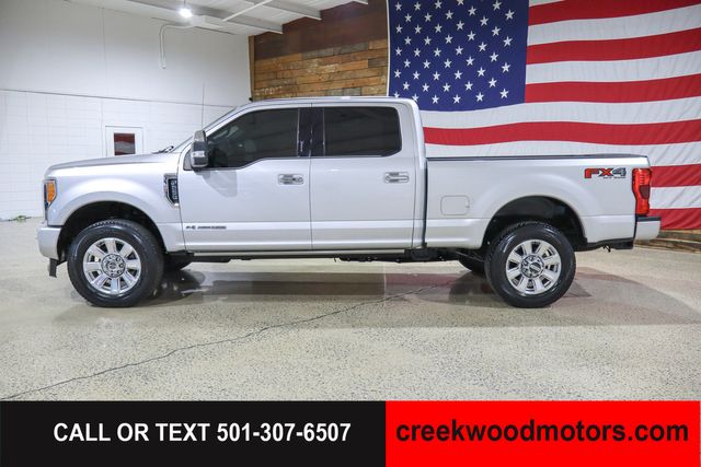 2018 Ford F-250 Super Duty Platinum 4x4 Crew Cab Powerstroke Diesel 1 Owner