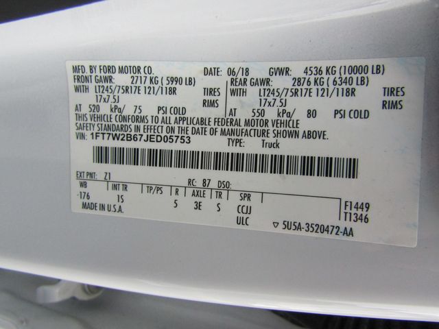 2018 Ford F250 Crew Cab 4x4 with New 8' Knapheide Utility Bed