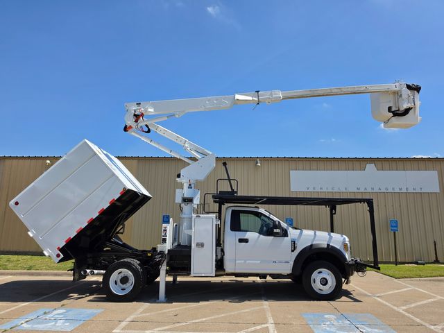 2018 Ford F550 4X4 ALTEC METRO FORESTRY DUMP ALTEC AT37G CHIPER BED 4X4 DIESEL | Irving, TX | Pinnacle Trucks