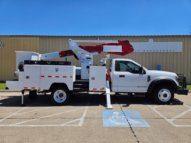 2018 Ford F550 4X4 ETI MH 37 IH BUCKET TRUCK TURBO DIESEL MATERIAL HANDLER TELESCOPING | Irving, TX | Pinnacle Trucks 2018 Ford F550 4X4 ETI MH 37 IH BUCKET TRUCK TURBO DIESEL MATERIAL HANDLER TELESCOPING | Irving, TX | Pinnacle Trucks
