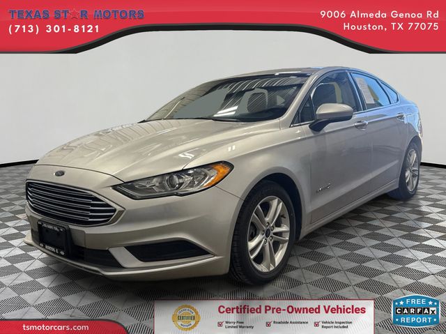 2018 Ford FUSION S HYBRID | Houston, TX | Texas Star Motors 2018 Ford FUSION S HYBRID | Houston, TX | Texas Star Motors