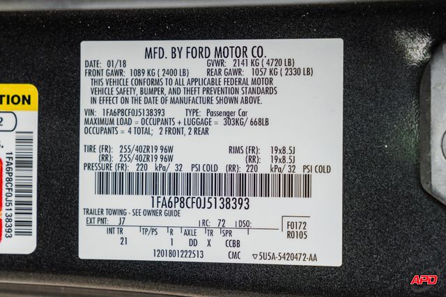 2018 Ford Mustang GT Whipple Supercharged 2018 Ford Mustang GT Whipple Supercharged