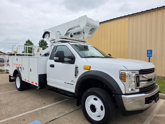 2018 Ford STAMM SIGN TRUCK F550 6.7 DIESEL 2 MAN BUCKET STAMM ATR45N 50FT REACH | Irving, TX | Pinnacle Trucks