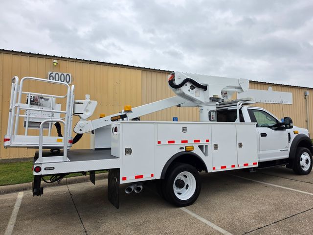 2018 Ford STAMM SIGN TRUCK F550 6.7 DIESEL 2 MAN BUCKET STAMM ATR45N 50FT REACH | Irving, TX | Pinnacle Trucks