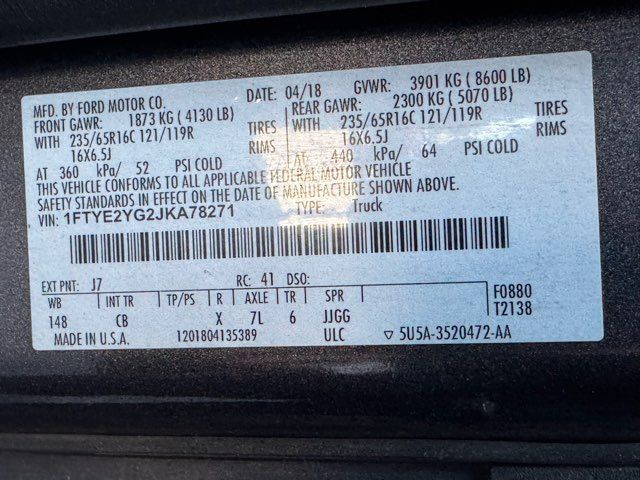 2018 Ford Transit 150