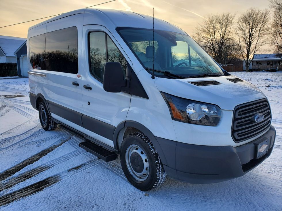 2018 ford transit wheelchair van