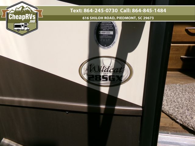 2018 Forest River Wildcat 28sgx | Piedmont, SC | Cheap RV's LLC 2018 Forest River Wildcat 28sgx | Piedmont, SC | Cheap RV's LLC