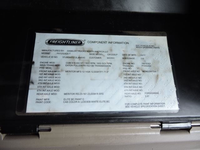 2018 Freightliner CA125 Sleeper