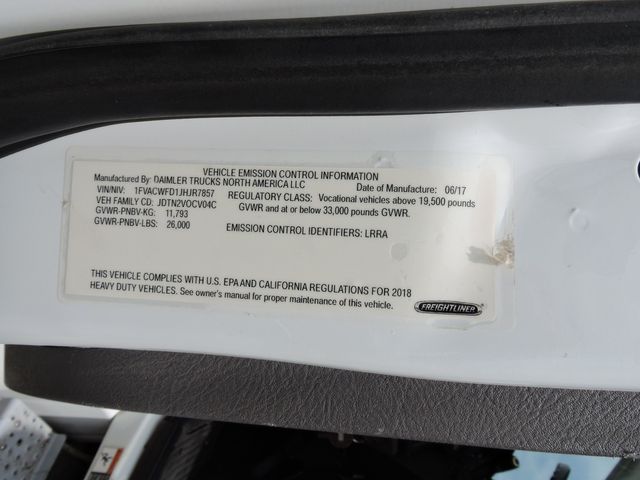 2018 Freightliner M2 Non-CDL Reefer Box Truck 