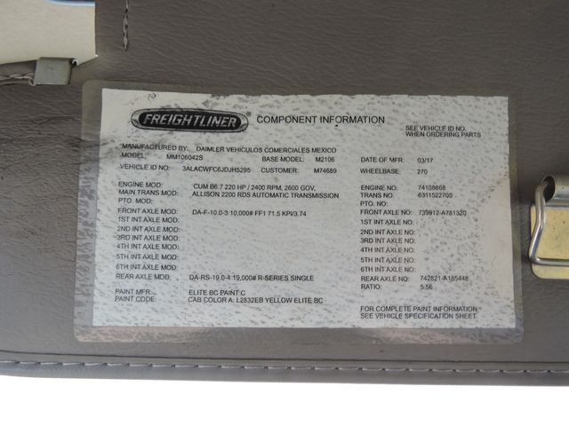 2018 Freightliner M2106 Non-CDL Box Truck 