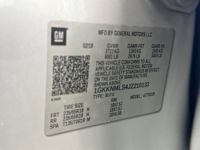 2018 GMC ACADIA SLT-1 2018 GMC ACADIA SLT-1