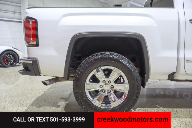 2018 GMC Sierra 1500 SLT 4x4 6.2L White Chrome 20s Financing LEVELED 2018 GMC Sierra 1500 SLT 4x4 6.2L White Chrome 20s Financing LEVELED