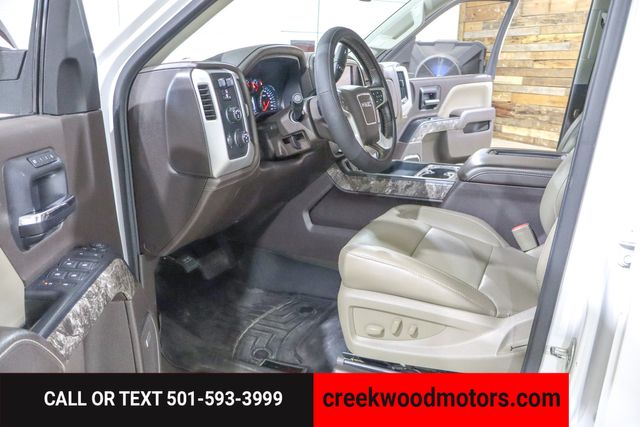2018 GMC Sierra 1500 SLT 4x4 6.2L White Chrome 20s Financing LEVELED