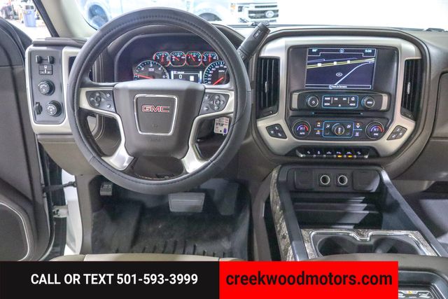 2018 GMC Sierra 1500 SLT 4x4 6.2L White Chrome 20s Financing LEVELED