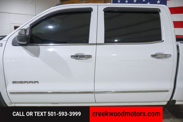 2018 GMC Sierra 1500 SLT 4x4 6.2L White Chrome 20s Financing LEVELED